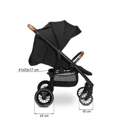 Carucior Caretero Elma Negru flexmag.md