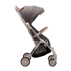 Carucior cu lumini de noapte Bebumi Spotlight, Dark grey flexmag.md