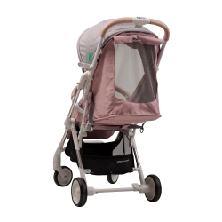 Carucior cu lumini de noapte Bebumi Spotlight, Pink+Grey flexmag.md