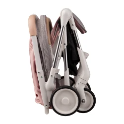 Carucior cu lumini de noapte Bebumi Spotlight, Pink+Grey flexmag.md