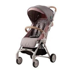 Carucior cu lumini de noapte Bebumi Spotlight, Pink+Grey flexmag.md
