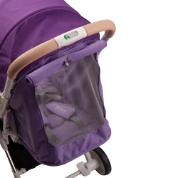 Carucior cu lumini de noapte Bebumi Spotlight, Purple flexmag.md