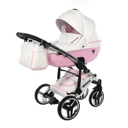 Carucior Junama Candy 01 Pink-White flexmag.md