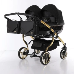 Коляска Junama DUO Saphire 03 Black flexmag.md