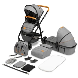 Carucior Lionelo Amber Grey Stone flexmag.md