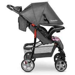 Carucior Lionelo Emma Plus Pink Scandi flexmag.md