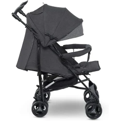 Carucior Lionelo Irma Black-Dark Grey flexmag.md