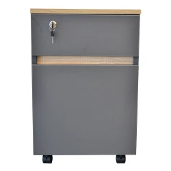 Dulap pentru birou Deco RollBox Rio Sonoma flexmag.md