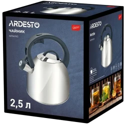Ceainic Ardesto AR1947KS, 2,5L, Albastru deschis flexmag.md