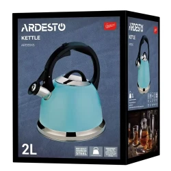 Ceainic Ardesto AR1955KS, 2L, Albastru deschis flexmag.md
