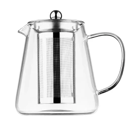Ceainic cu infuzor Ardesto AR1909GM, 0,95L, Transparent flexmag.md