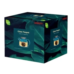 Ceainic cu infuzor Ardesto AR3010GB, 1L, Transparent flexmag.md