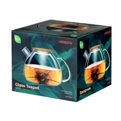 Чайник с инфузиром Ardesto AR3015GBI, 1,5 л, прозрачный flexmag.md