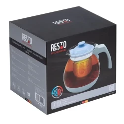 Ceainic cu infuzor RESTO 90510, 1.2L, Gri flexmag.md