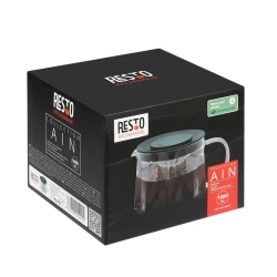 Ceainic cu infuzor RESTO 90515, 1L, Transparent flexmag.md
