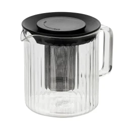 Ceainic cu infuzor RESTO 90517, 1L, Negru flexmag.md