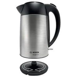 Ceainic electric Bosch TWK3P420, Otel Inoxidabil - Negru flexmag.md