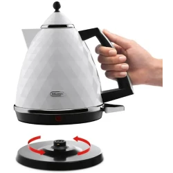 Ceainic electric De'Longhi Brillante, Alb flexmag.md