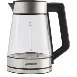 Электрический чайник Gorenje K17TRG, Нержавеющая сталь - Черный flexmag.md
