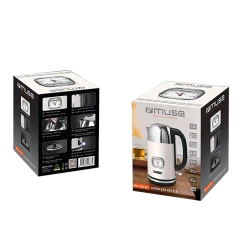 Ceainic electric MUSE MS-020 SC, Bej flexmag.md