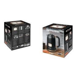 Ceainic electric MUSE MS-030BC, Negru flexmag.md