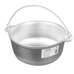 Ceaun tuci aluminiu alimentar cu capac Elefant 20073 flexmag.md
