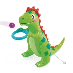 Centru de joaca gonflabil cu topogan si bazin Intex Dino Park flexmag.md