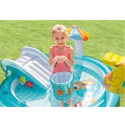 Centru de joc gonflabil Intex Crocodil 57165 flexmag.md