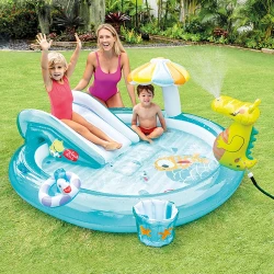 Centru de joc gonflabil Intex Crocodil 57165 flexmag.md