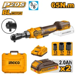 Cheie cu clichet pe acumulator Ingco CDRLI20652 flexmag.md