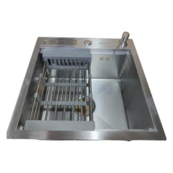 Раковина кухонная Backer Basic 450-45031 INOX flexmag.md
