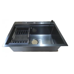 Chiuveta de bucatarie Backer Basic 650-45031 Nano BL flexmag.md