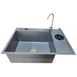 Chiuveta de bucatarie Backer Drye 680-45019 Titan Grey flexmag.md