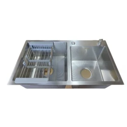 Раковина кухонная Backer Duo 750-41047 INOX flexmag.md