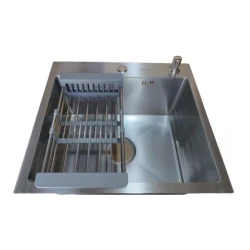 Раковина кухонная Backer Grid 500-45033 INOX flexmag.md