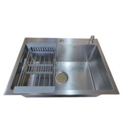 Раковина кухонная Backer Grid 600-45033 INOX flexmag.md