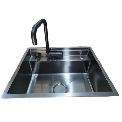 Chiuveta de bucatarie Backer Hide 600-45074 Nano BL flexmag.md