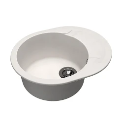 Chiuveta de bucatarie Dr. Gans Berta 580, Alb flexmag.md