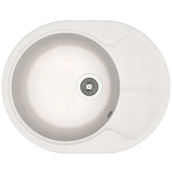 Chiuveta de bucatarie Dr. Gans Berta 620, Alb flexmag.md