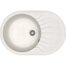 Chiuveta de bucatarie Dr. Gans Berta 760, Alb flexmag.md
