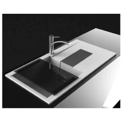 Chiuveta de bucatarie Elleci Sirex 400 86 Black (EVI40086) flexmag.md