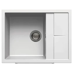 Chiuveta de bucatarie Elleci Unico 125 68 Bianco (LGU12568) flexmag.md