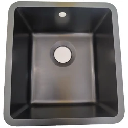 Раковина кухонная Торнадо БАРБАРА 460x420 BL flexmag.md
