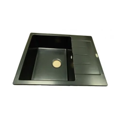 Раковина кухонная Tornado Eva 640x493 Black flexmag.md