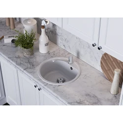 Раковина кухонная Tornado QUARTZ D480 СЕРАЯ flexmag.md