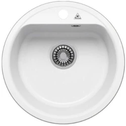 Chiuveta de bucatarie Tornado QUARTZ D480 WH flexmag.md