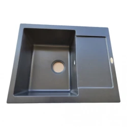 Chiuveta de bucatarie Tornado Sofia 620x500 Obsidian flexmag.md
