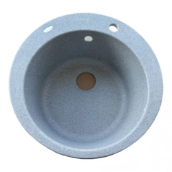 Раковина кухонная Tornado SOLEI D 500 Light gray flexmag.md