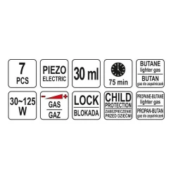Ciocan de lipit cu gaz Yato YT36706 flexmag.md