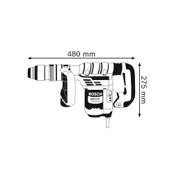 Ciocan demolator Bosch GSH 5 CE flexmag.md